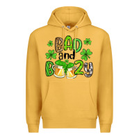 Mustard bad and boozy Premium Hoodie - Artiststas
