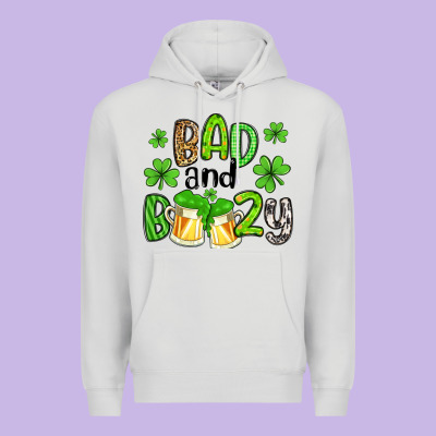 Bad And Boozy Premium Hoodie Designed By Artiststas