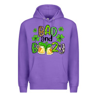 Purple bad and boozy Premium Hoodie - Artiststas