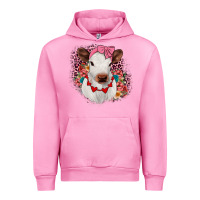 Fuchsia Pink heifer valentines Urban Hoodie - JahusDesignShop