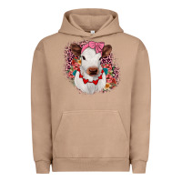 Pigment Burro heifer valentines Urban Hoodie - JahusDesignShop
