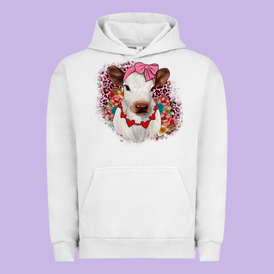 Heifer Valentines Urban Hoodie Designed By Jahusdesignshop