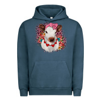 Pigment Midnight Navy heifer valentines Urban Hoodie - JahusDesignShop
