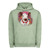 Pigment Oil Green heifer valentines Urban Hoodie - JahusDesignShop
