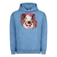 Pigment Pebble Blue heifer valentines Urban Hoodie - JahusDesignShop