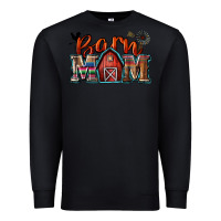 Black barn mom Premium Sweatshirt - Zillion Design Studio