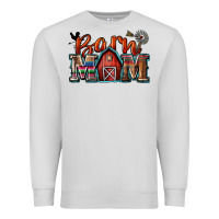 Dove Grey barn mom Premium Sweatshirt - Zillion Design Studio