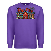 Purple barn mom Premium Sweatshirt - Zillion Design Studio