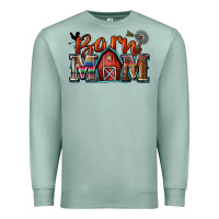 Seafoam barn mom Premium Sweatshirt - Zillion Design Studio