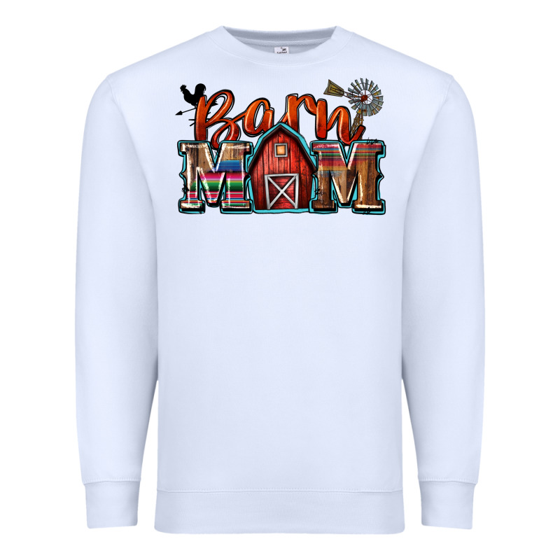 Barn Mom Premium Sweatshirt by Zillion Design Studio | Teevron