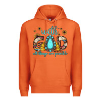 Carrot with god all things are possible matthew 19 26 Premium Hoodie - JahusDesignShop