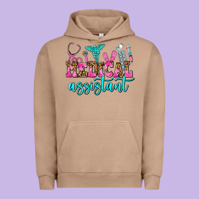 Medical Assistant Urban Hoodie Designed By Adodesignshop