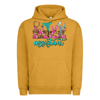 Pigment Peanut Butter medical assistant Urban Hoodie - AdoDesignShop