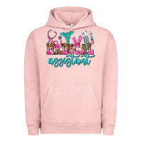 Pigment Salmon medical assistant Urban Hoodie - AdoDesignShop