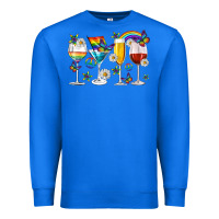Pride Lgbtq Wine Cups And Glasses Premium Sweatshirt | Teevron