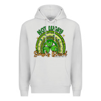 Dove Grey not lucky simply blessed rainbow Premium Hoodie - Artiststas