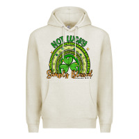 Oatmeal Heather not lucky simply blessed rainbow Premium Hoodie - Artiststas