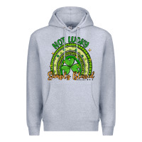 Heather Grey not lucky simply blessed rainbow Premium Hoodie - Artiststas