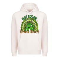 Pale Pink not lucky simply blessed rainbow Premium Hoodie - Artiststas