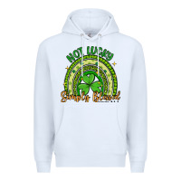 White not lucky simply blessed rainbow Premium Hoodie - Artiststas