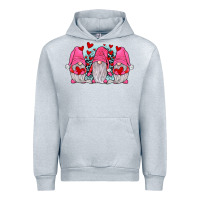 Heather Grey gnomies valentines day Urban Hoodie - JahusDesignShop