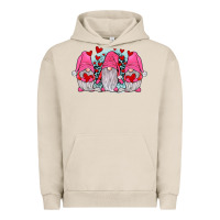 Pigment French Oak gnomies valentines day Urban Hoodie - JahusDesignShop