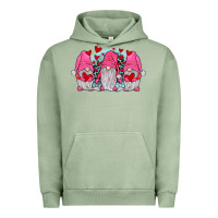 Pigment Oil Green gnomies valentines day Urban Hoodie - JahusDesignShop