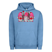 Pigment Pebble Blue gnomies valentines day Urban Hoodie - JahusDesignShop