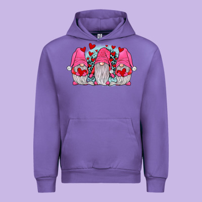 Gnomies Valentines Day Urban Hoodie Designed By Jahusdesignshop