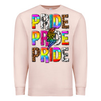 Pale Pink pride pride pride Premium Sweatshirt - texasbilliewilder