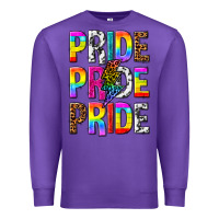 Purple pride pride pride Premium Sweatshirt - texasbilliewilder