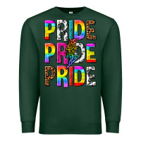 Sports Green pride pride pride Premium Sweatshirt - texasbilliewilder