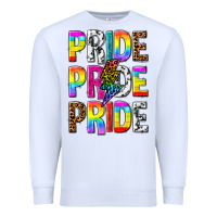 White pride pride pride Premium Sweatshirt - texasbilliewilder