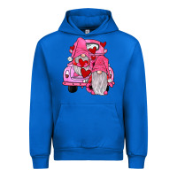 Cobalt farm truck,gnomies valentines Urban Hoodie - JahusDesignShop
