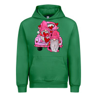 Emerald farm truck,gnomies valentines Urban Hoodie - JahusDesignShop
