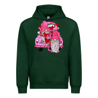 Forest Green farm truck,gnomies valentines Urban Hoodie - JahusDesignShop