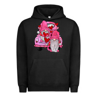 Pigment Black farm truck,gnomies valentines Urban Hoodie - JahusDesignShop
