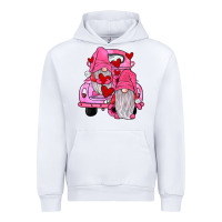 White farm truck,gnomies valentines Urban Hoodie - JahusDesignShop