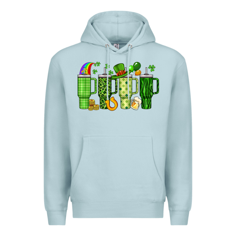 Obsessive Cup Disorder St Patrick S Day Premium Hoodie by Artiststas | Teevron