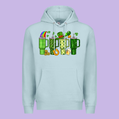 Obsessive Cup Disorder St Patrick S Day Premium Hoodie Designed By Artiststas