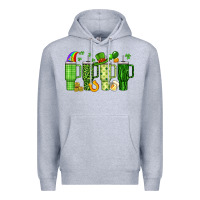 Heather Grey obsessive cup disorder st patrick s day Premium Hoodie - Artiststas
