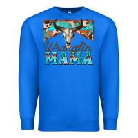True Royal wranglin mama Premium Sweatshirt - Zillion Design Studio
