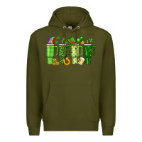 Army Green obsessive cup disorder st patrick s day Premium Hoodie - Artiststas