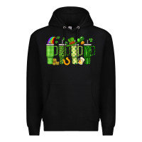Black obsessive cup disorder st patrick s day Premium Hoodie - Artiststas