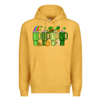 Mustard obsessive cup disorder st patrick s day Premium Hoodie - Artiststas