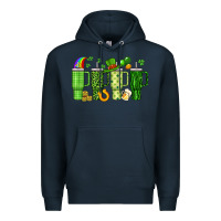 Navy obsessive cup disorder st patrick s day Premium Hoodie - Artiststas