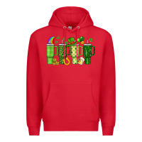 Red obsessive cup disorder st patrick s day Premium Hoodie - Artiststas