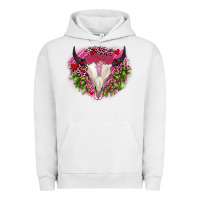 Pigment Lunar Rock bull skull cactus valentines Urban Hoodie - JahusDesignShop