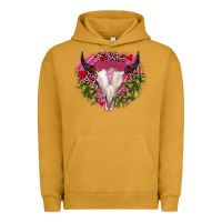 Pigment Peanut Butter bull skull cactus valentines Urban Hoodie - JahusDesignShop