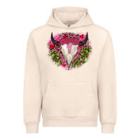 Sandshell bull skull cactus valentines Urban Hoodie - JahusDesignShop